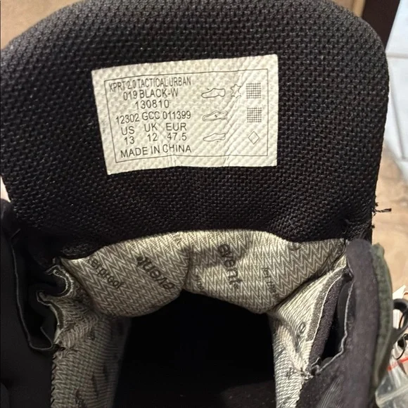 5.11 Tactical Black Boots, XPRT 2.0 Urban Boot, with Reinforced Toe - Picture 5 of 10